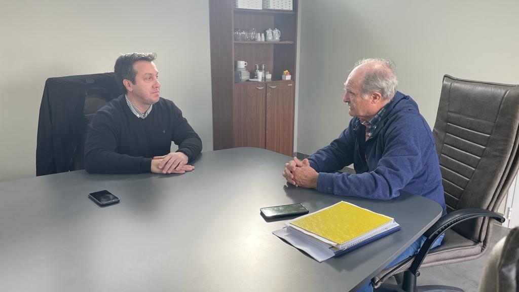 Necochea : Jorge Alvaro y Arturo Rojas ratifican la voluntad de trabajar en conjunto