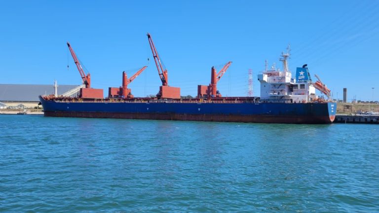 Puerto Quequén: Superó las seis millones y medio de toneladas