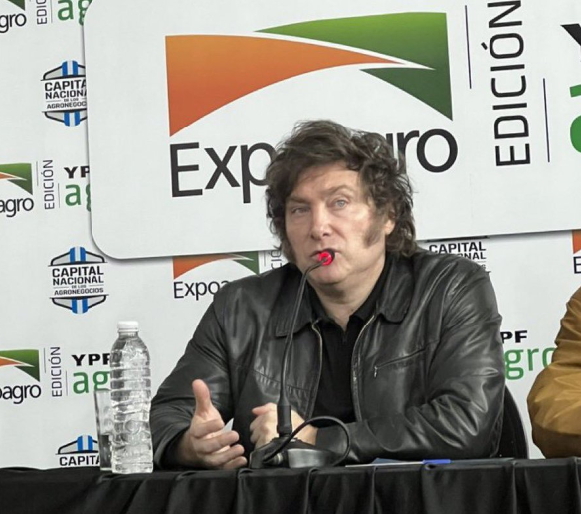 Milei en Expoagro 2024: cuándo se levanta el cepo al dólar, de cuánto será la inflación y cuándo se podrán bajar impuestos