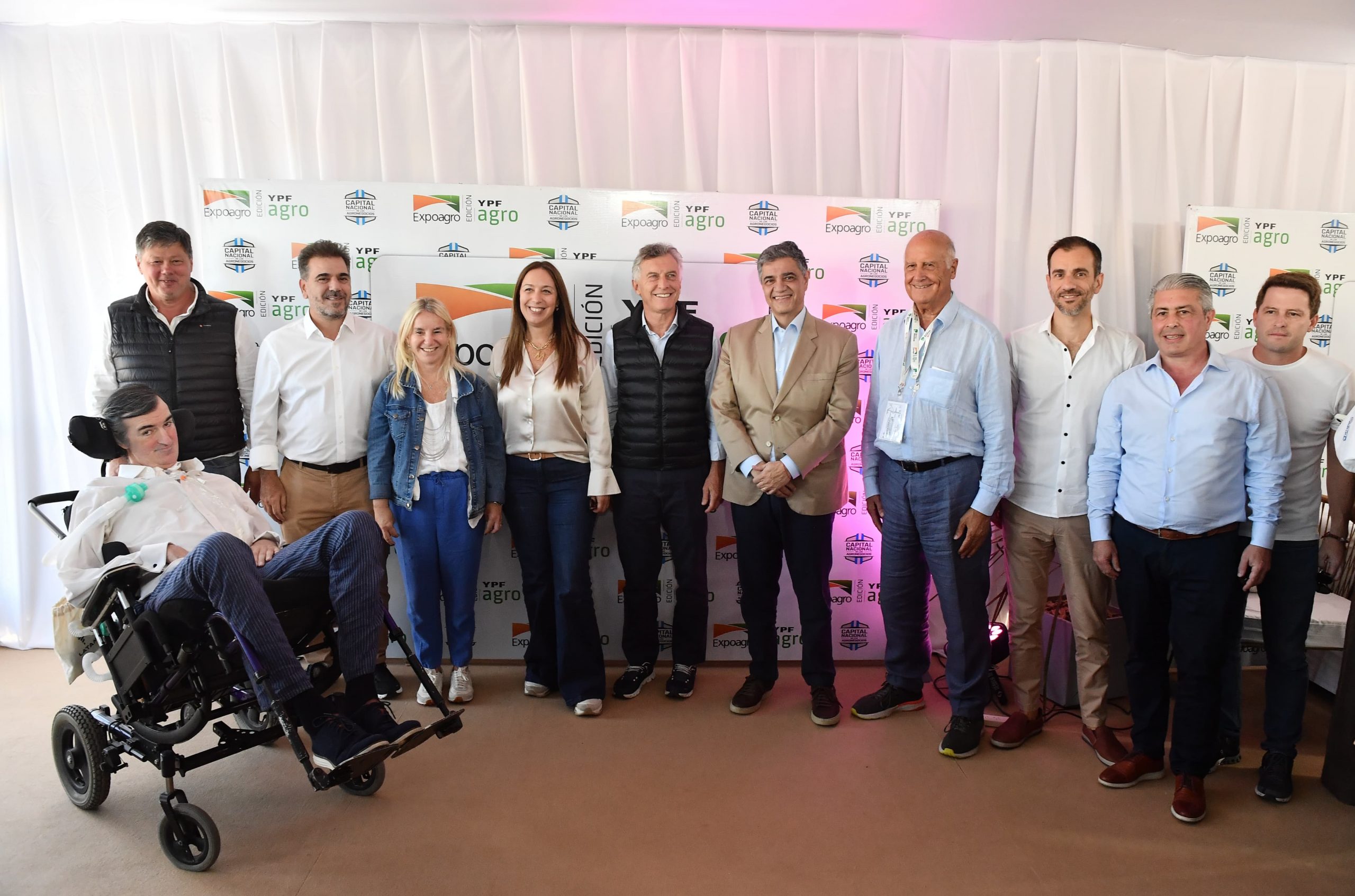 El jefe de Gobierno, Jorge Macri, visitó Expoagro