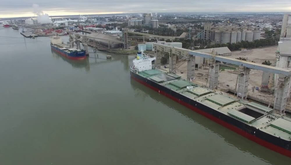 El puerto de Bahía Blanca recibe obras estratégicas para consolidar su competitividad exportadora