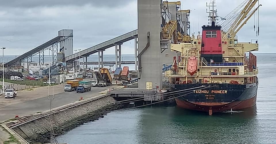 Puerto Quequén : Mejora su operatoria un 33% y roza cifras históricas