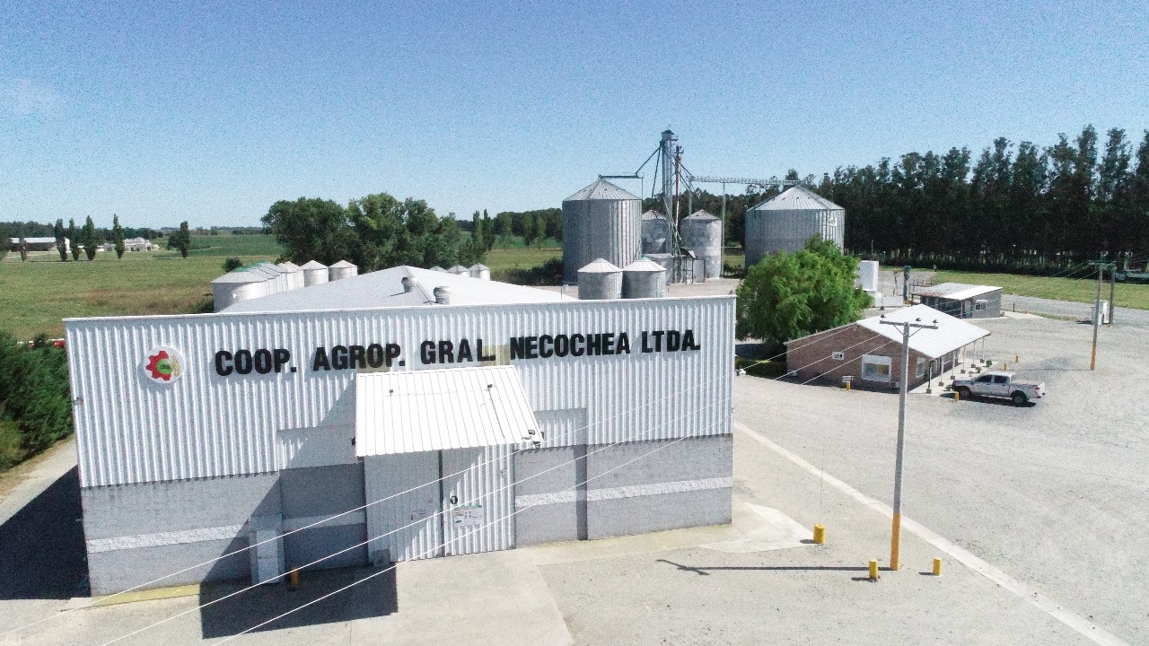 Cooperativa Agropecuaria Gral. Necochea: Nueva plante de acopio de cereales u oleaginosas en Lobería