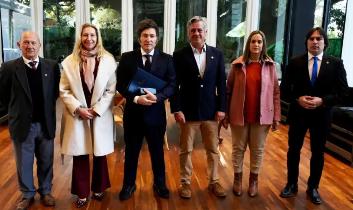 Milei se reunió con la Mesa de Enlace en Palermo: diálogo abierto pero sin definiciones sobre retenciones