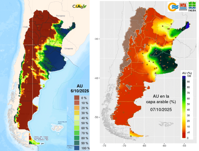 La campaña agrícola 2025/26 avanza con un clima excepcional, aunque preocupa el exceso de lluvias en zonas de Buenos Aires