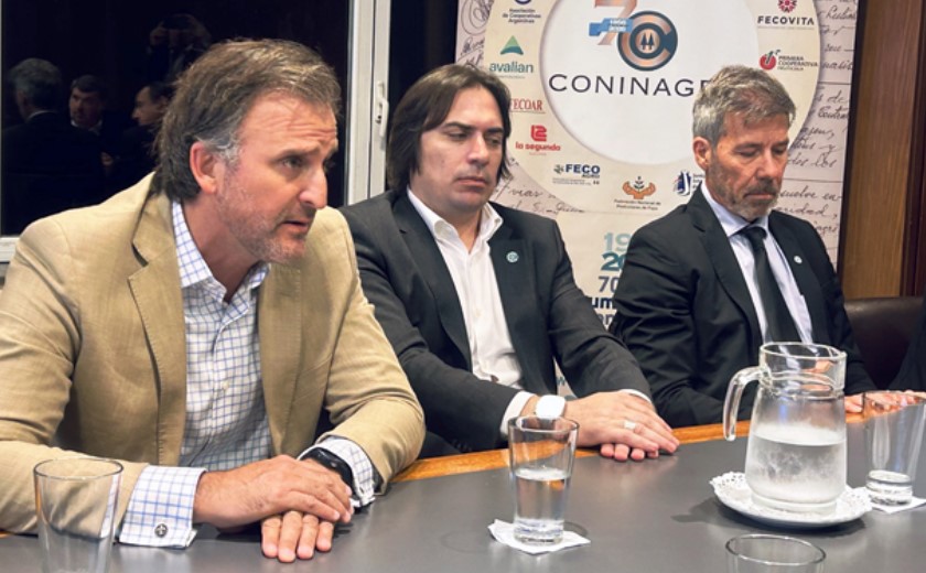 Coninagro reclama que la quita de retenciones sea por ley y pide alivio fiscal para el campo.