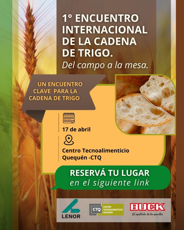 Impulsan en Quequén un encuentro internacional para fortalecer la cadena del trigo