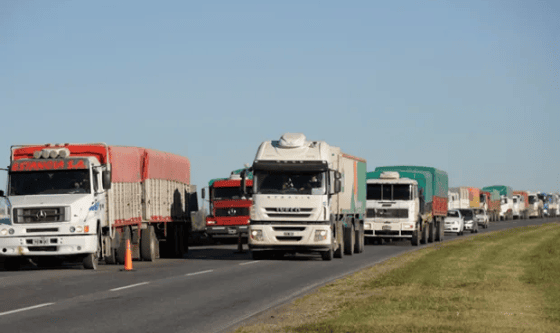 El Día del Trabajo el agro no se detuvo y marcó récord de camiones en plena cosecha