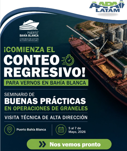 Bahía Blanca será sede de un encuentro clave del sector portuario y de graneles con participación del Dr. Mariano Carrillo.
