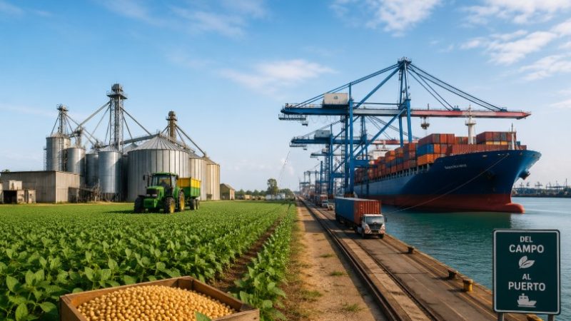 Producción agropecuaria, caminos rurales y puerto: una alianza estratégica para el desarrollo regional