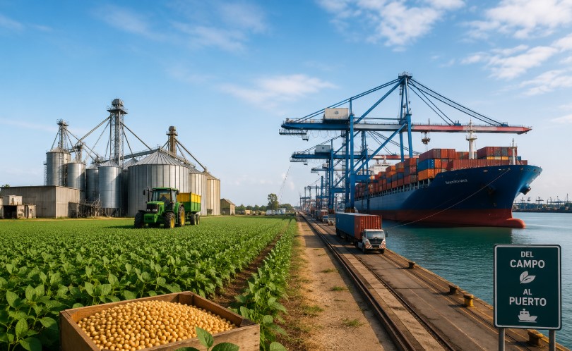Producción agropecuaria, caminos rurales y puerto: una alianza estratégica para el desarrollo regional