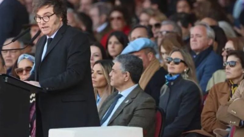 Palermo 2026: Pino reclamó el fin de las retenciones y Milei ratificó el rumbo para liberar al campo