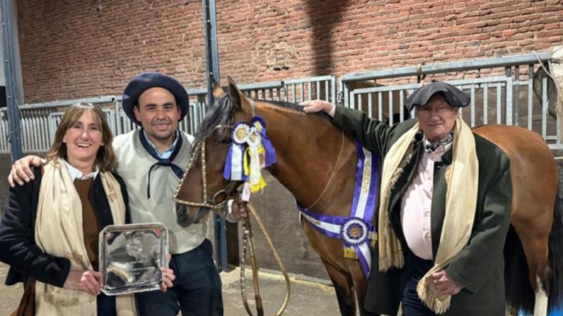 Orgullo de Necochea: La Fundadora hizo historia con sus Criollos en Palermo