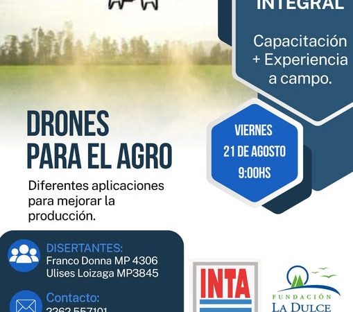 Jornada Integral: DRONES PARA EL AGRO